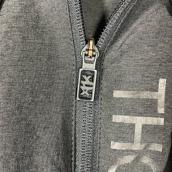 Anta Sports Apparel Black Golf Jacket Women's XL Name Thompson on Front! - Picture 3 of 6